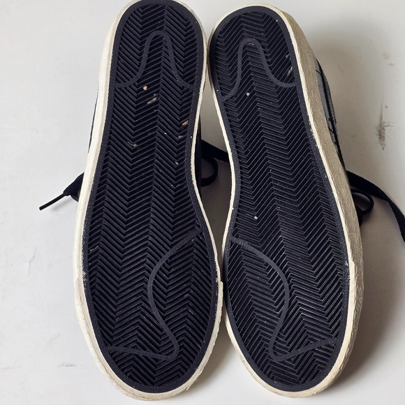 Nike‎ Blazer Low Leather PRM Black White Women's Size 8 – 685239-002 - Picture 8 of 13